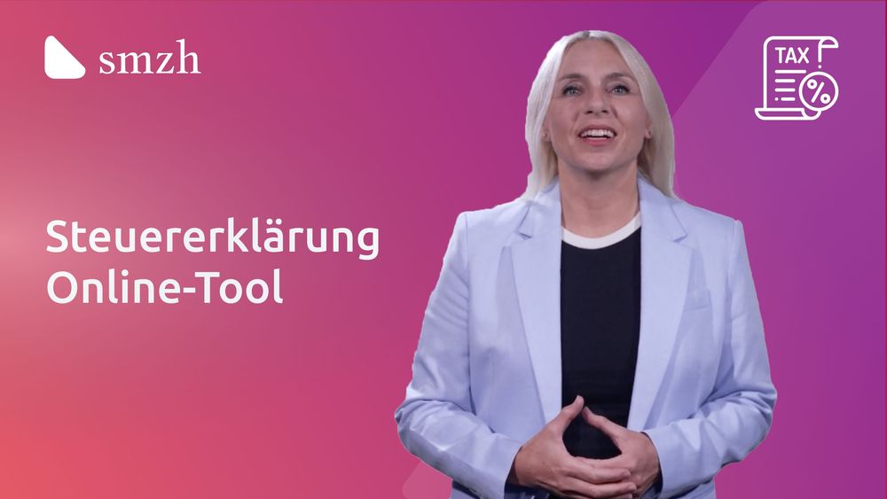 Steuererklärung: smzh Online-Tool - Video