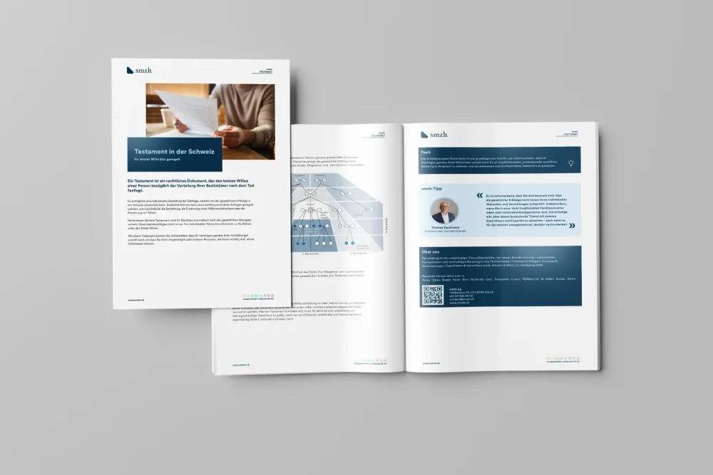 Testament in der Schweiz
