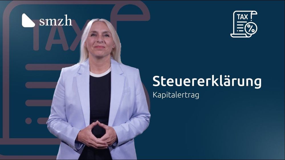 Steuererklärung: Kapitalertrag Thumbnail